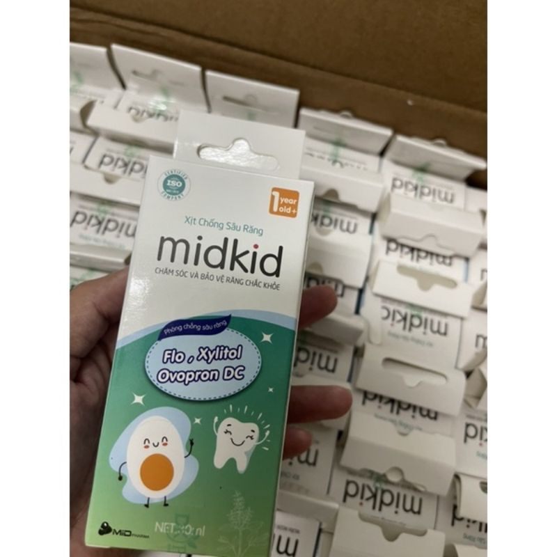 Xịt Midkid xịt chống sâu răng Midkid