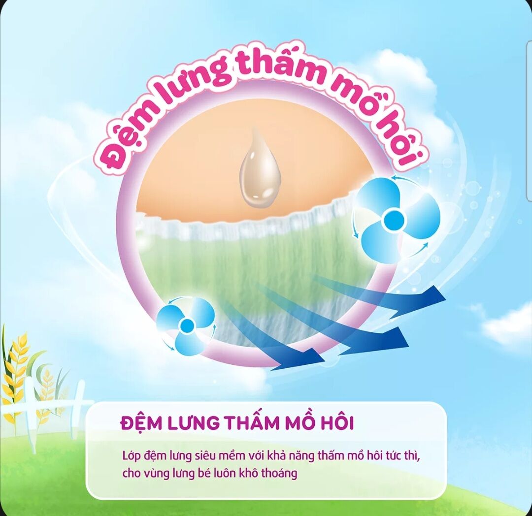 [Mới] Tã quần Bobb 3mm Mega Jumbo Gạo non L96+8