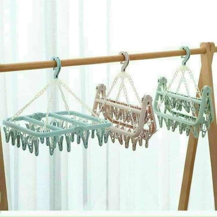 Móc phơi quần áo 32 kẹp
