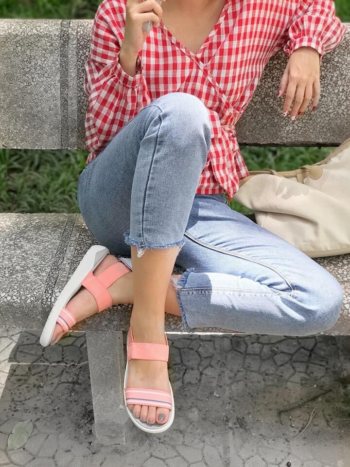 Sandal Literide Cross siêu mềm,êm, thoáng (màu hồng)