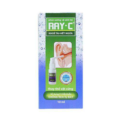 Dung dịch vệ sinh tai RAY-C (10ml)