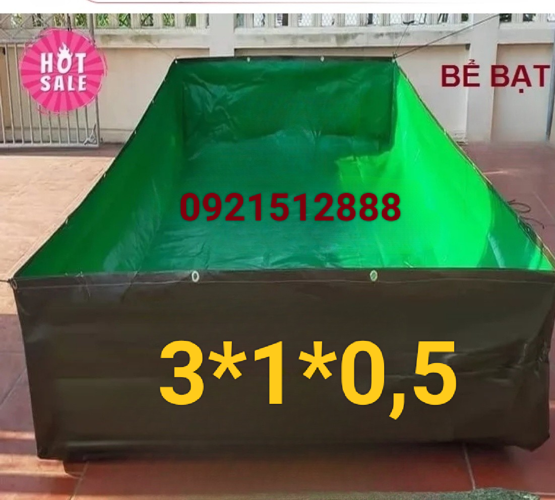 bể bạt nuôi ốc, lươn, ếch, cá...