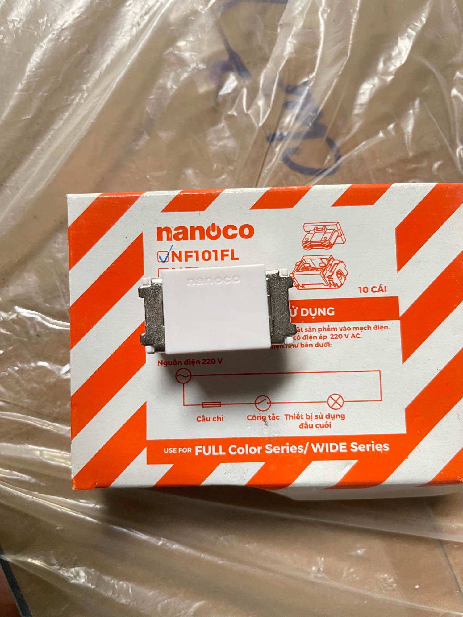 Cầu chì nano( panasonic) dòng full hạt nhỏ