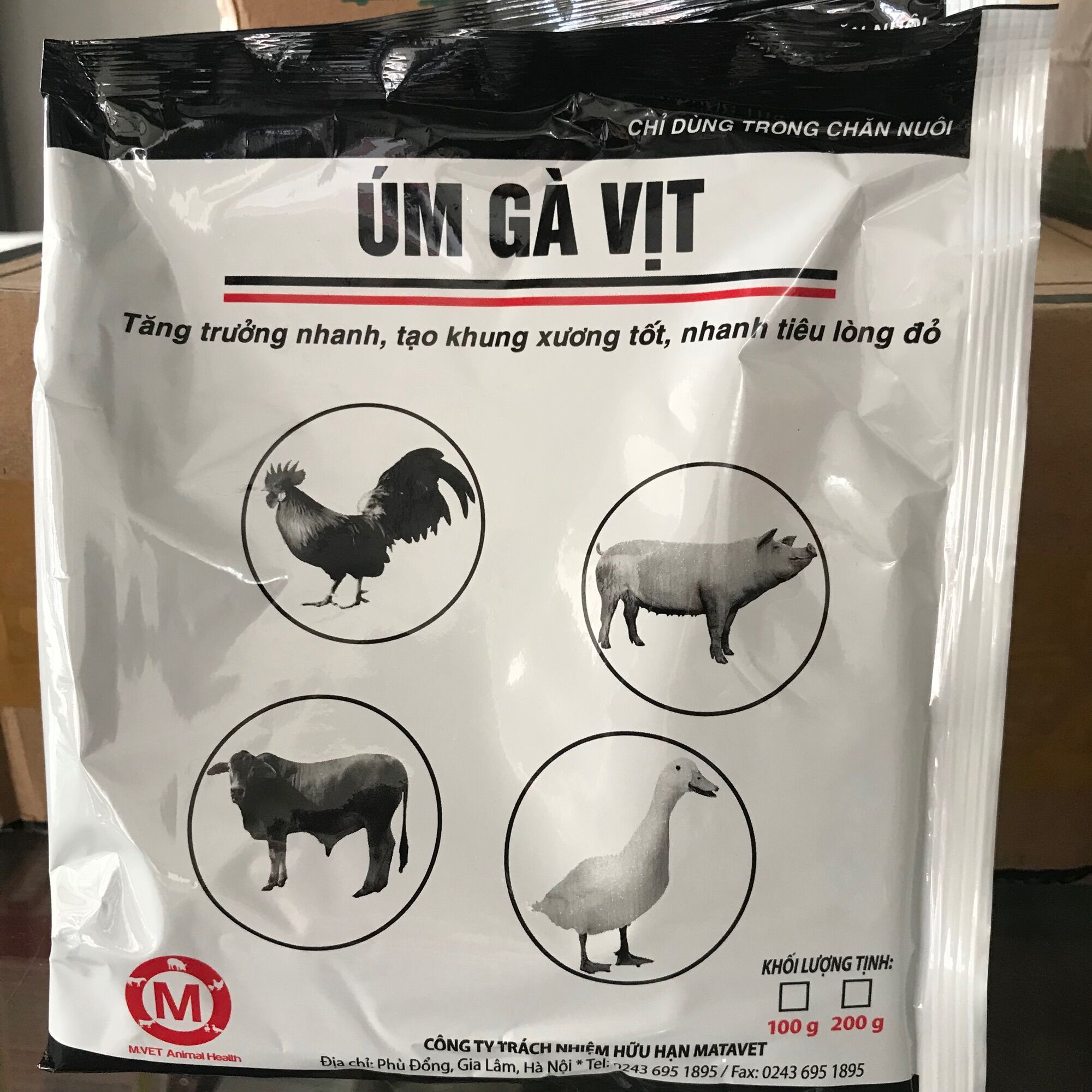 Úm gà vịt 1kg