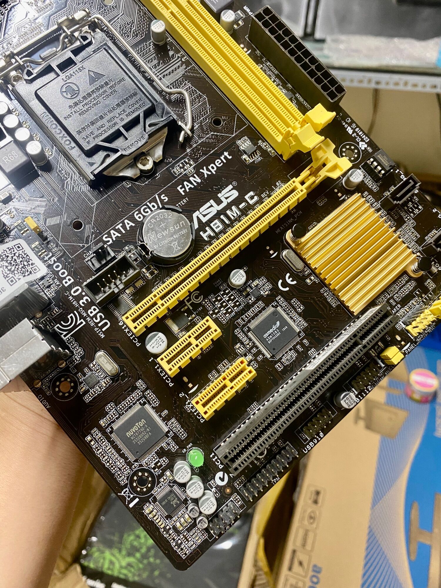 Main Asus H81M-C bảo hành 36 tháng hàng đẹp 99%
