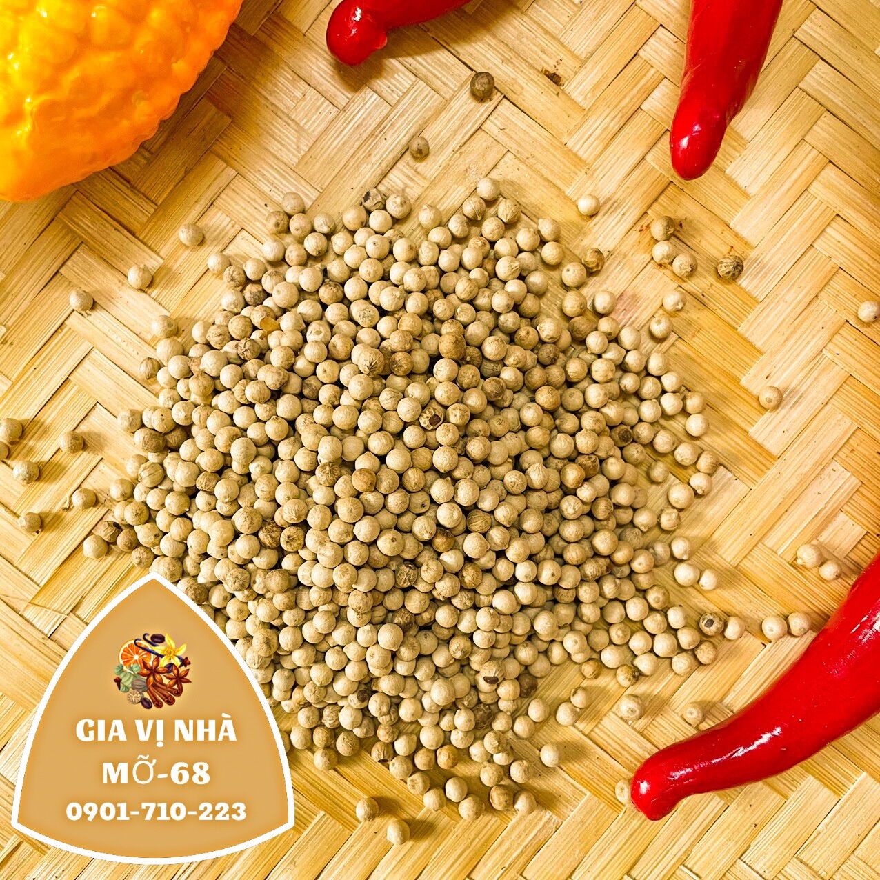 Tiêu sọ hột vàng -100gr