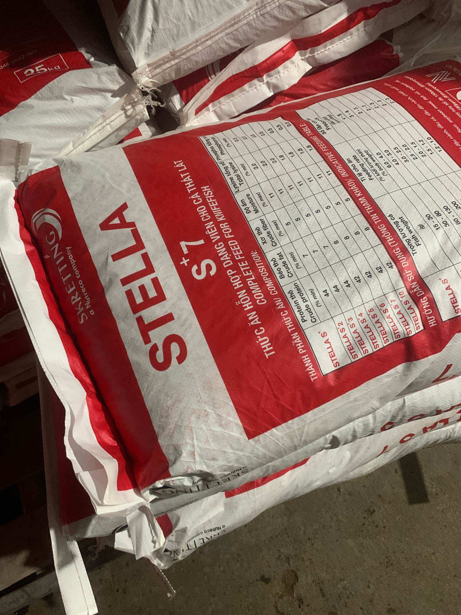 1kg Cám Cá Stella S5