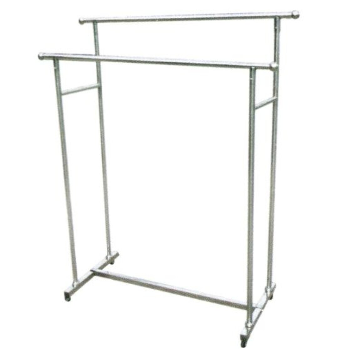 [Siêu Rẻ]Sào phơi đồ đôi chân vuông Inox 100% chắc chắn ko gỉ sét