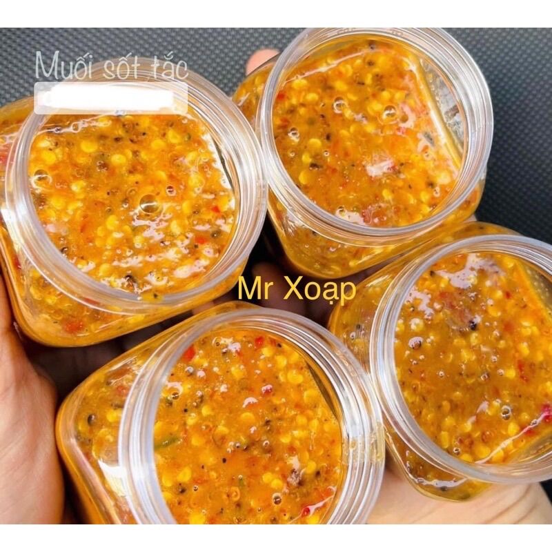 Sốt tắc chấm gà, hải sản, bánh tráng…