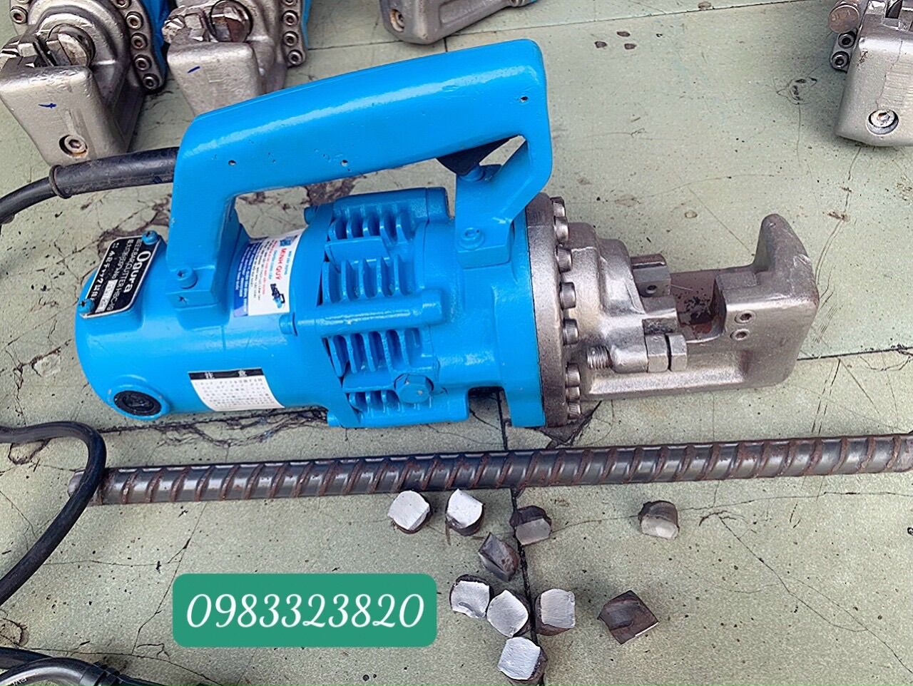Máy cắt sắt thuỷ lực 20mm ogura
