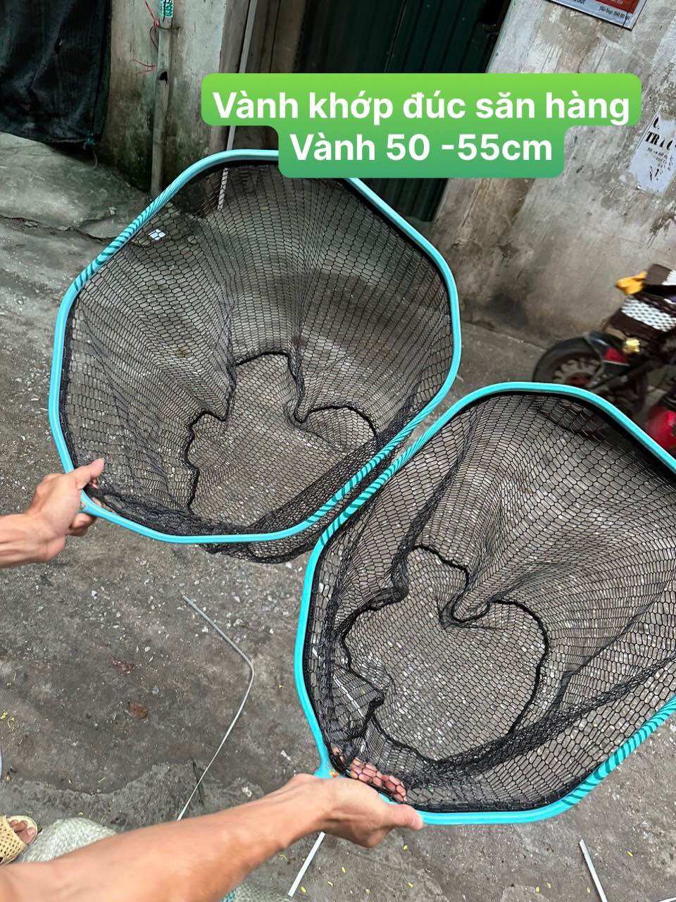 Vành vợt mặt vợt đúc sẵn liền khối săn hàng cao cấp 50cm, 55cm