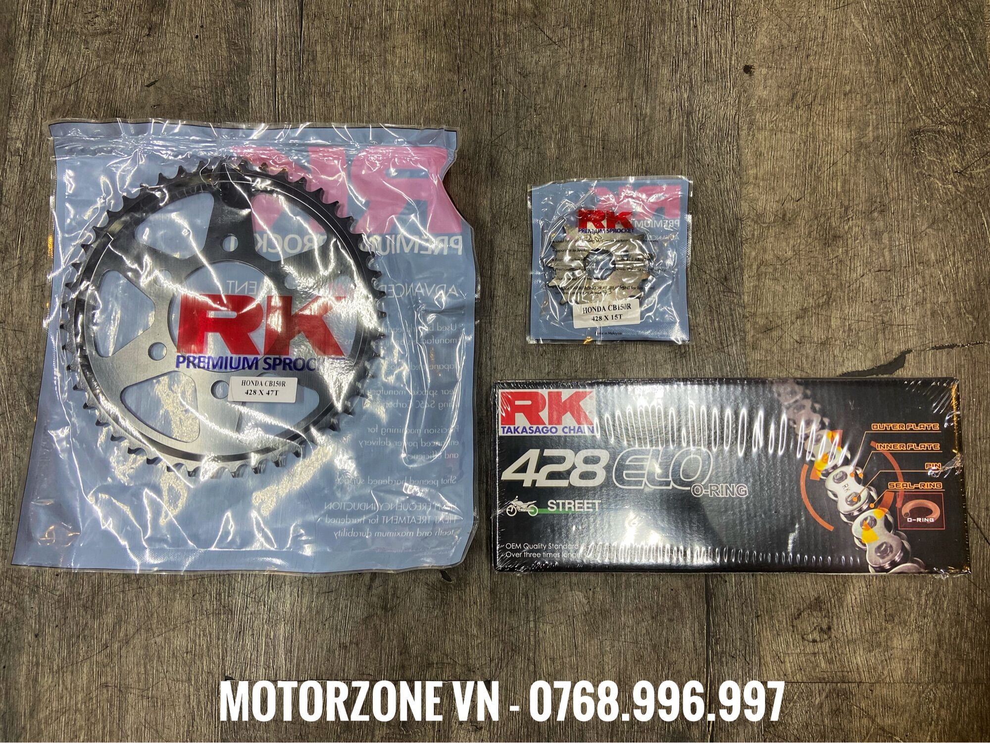 Nhông sên dĩa rk honda cb150r neosport - sên rk có phốt o-ring