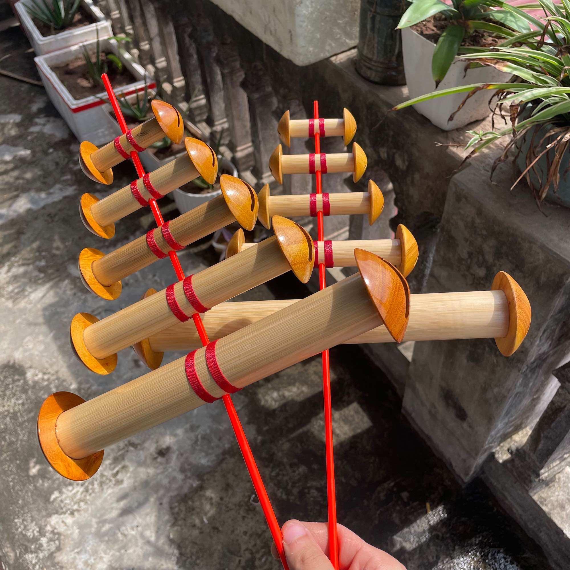 Sáo diều chuông và còi cho diều 2m