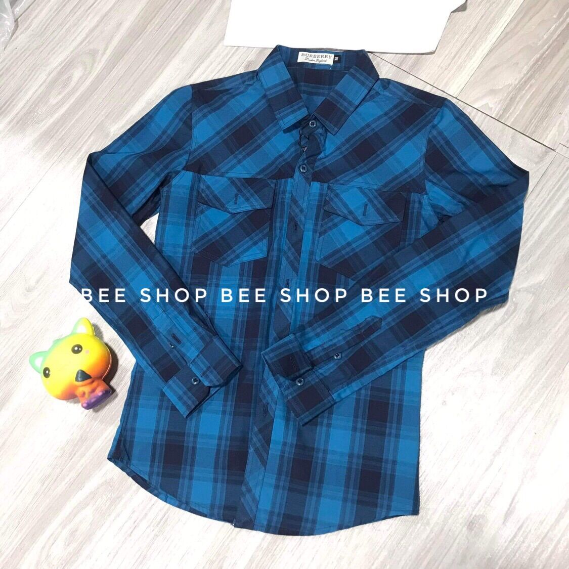 Áo sơ mi kẻ caro nhiều màu, áo sơ mi nam đẹp thời trang - Bee Shop