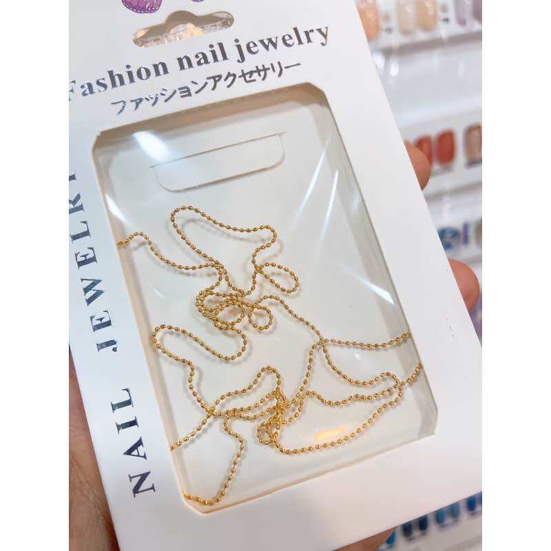 DÂY BI ĐÍNH NAIL VÀNG / BẠC