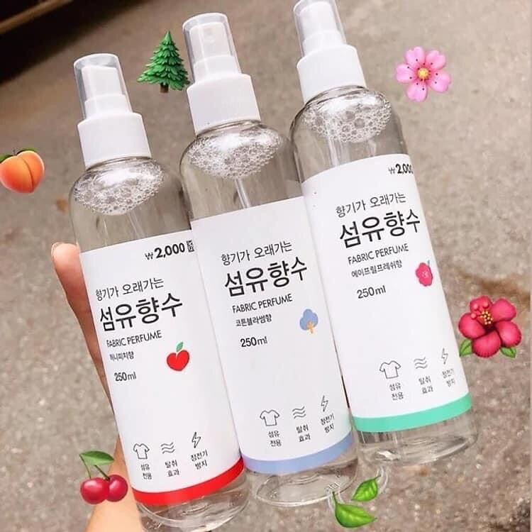 Xịt thơm quần áo Hàn Quốc