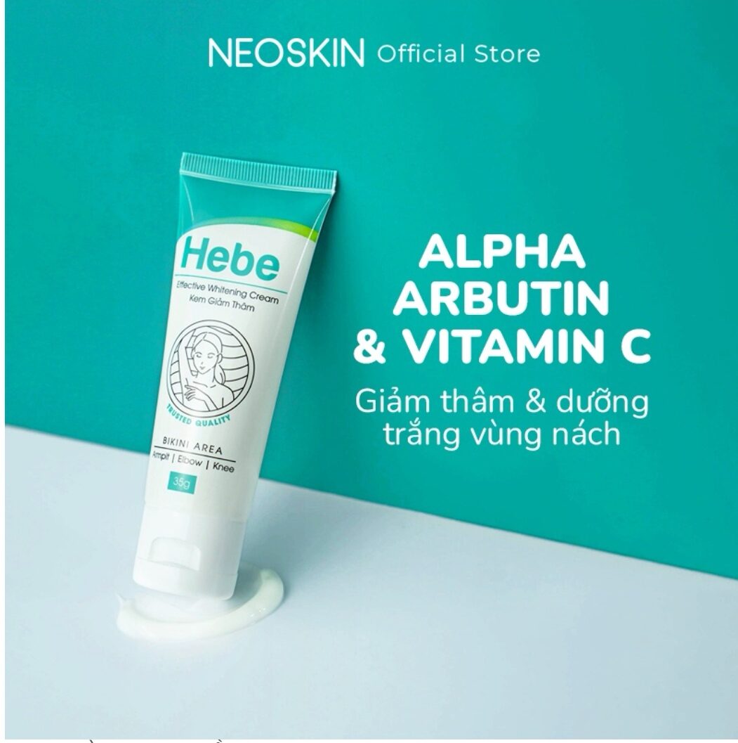 Kem giảm thâm nách, mông, bẹn hebe 35g