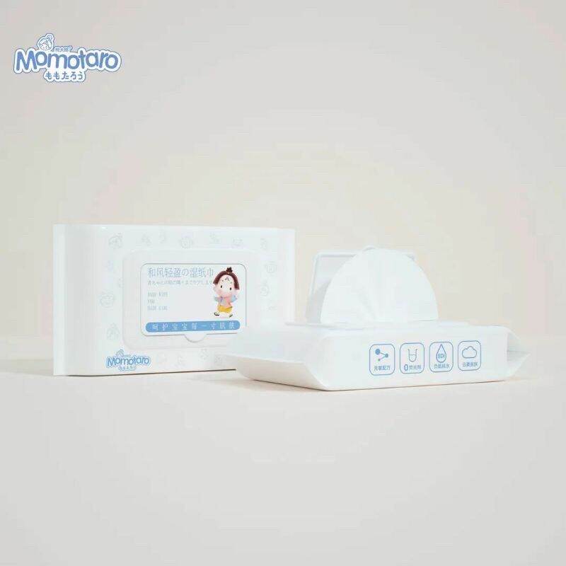 Giấy ướt Momotaro không mùi 40 tờ