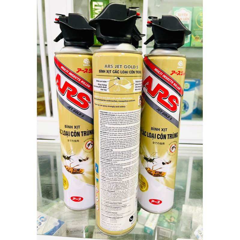 XỊT MUỖI & CÔN TRÙNG ARS 600ML THÁI LAN