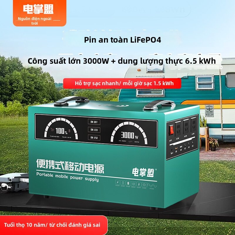 BONINGYU | LiFePO4 Large Capacity Portable Power Station for RV Travel Giá 38,386,000 Đồng*Miễn phí vận chuyển