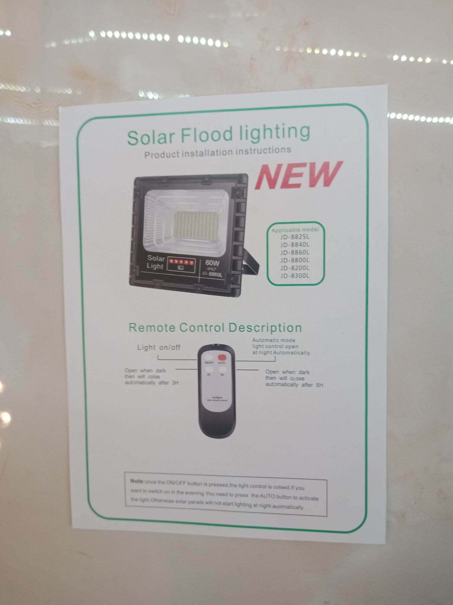 Đèn năng lượng mặt trời Jindian 200w