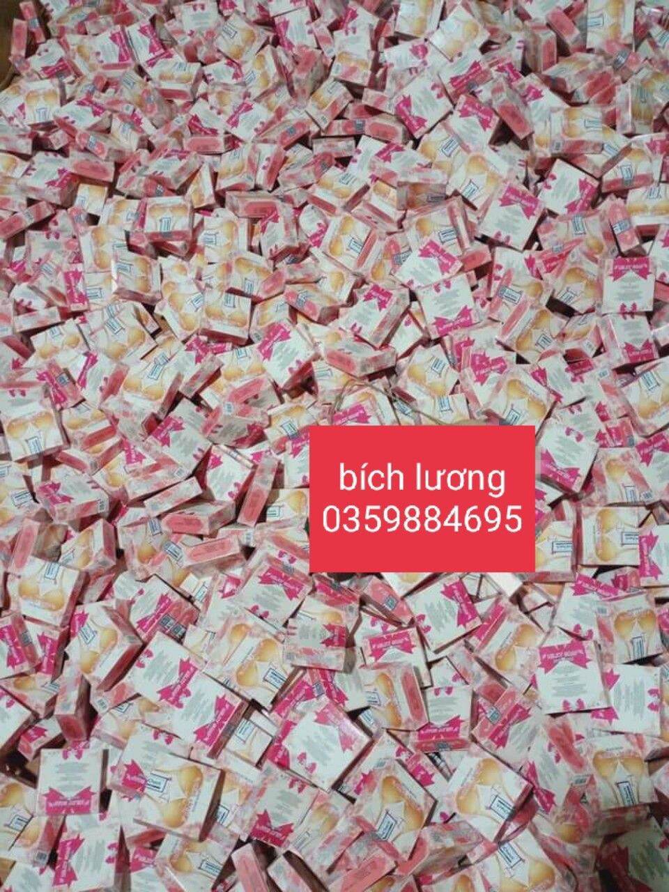 Xà phòng tăng kích thước v1 MILKY SOAP(tặng day đo và túi lưới)