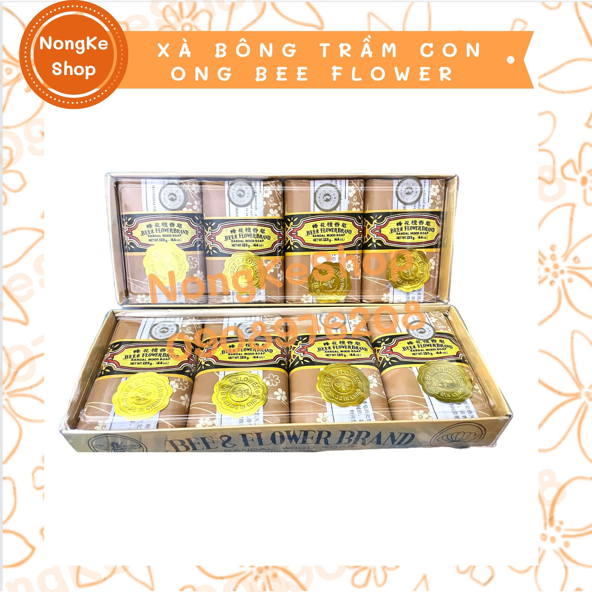 [Thái nhập TQ] Xà bông trầm hiệu con ong Thái Lan