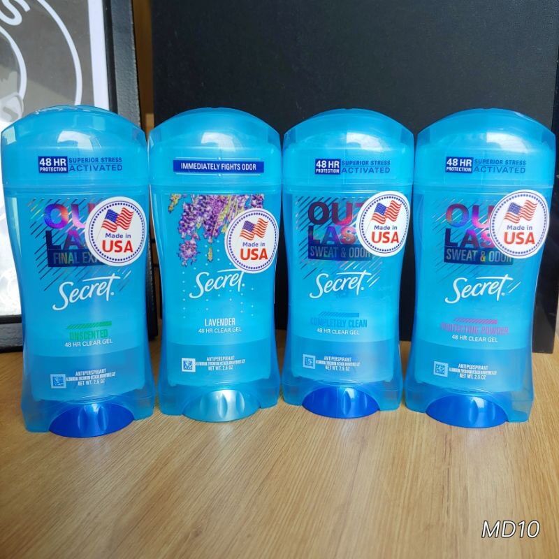 Lăn khử mùi nữ Secret Clear Gel 73g
