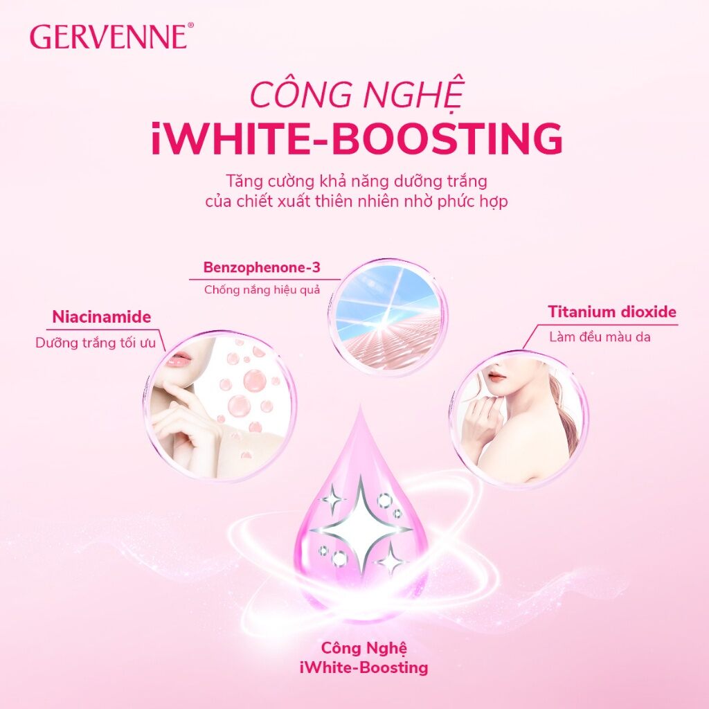 Lăn khử mùi trắng da Gervenne 50ml