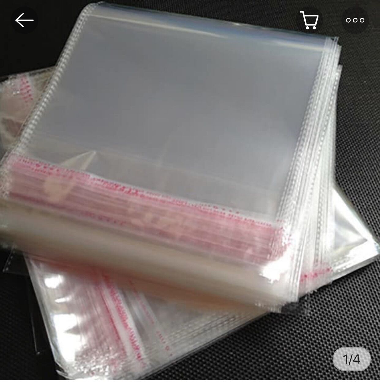 Túi OPP dán miệng 10kg/ 1 size