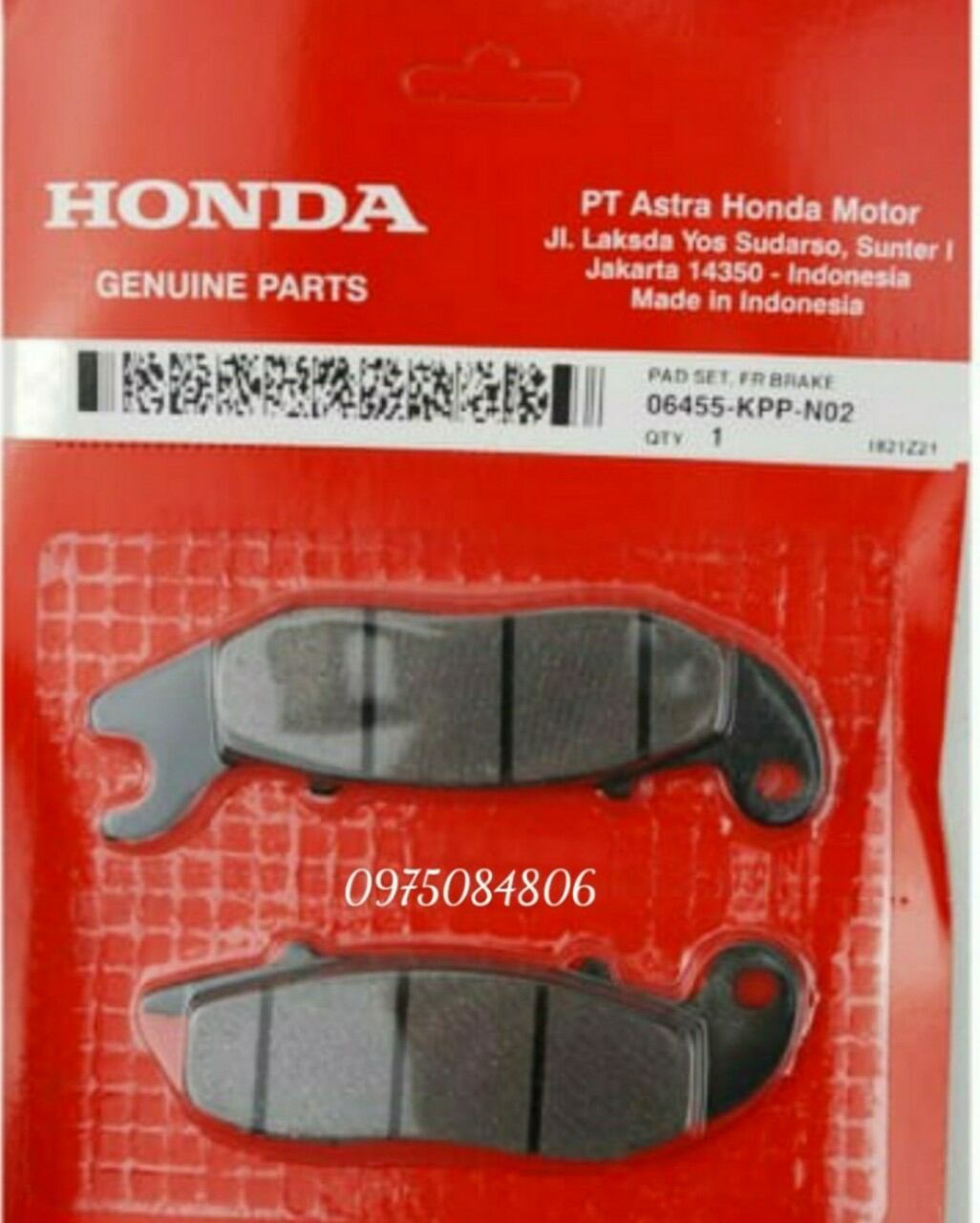 Má phanh trước CB150 Verza chính hãng