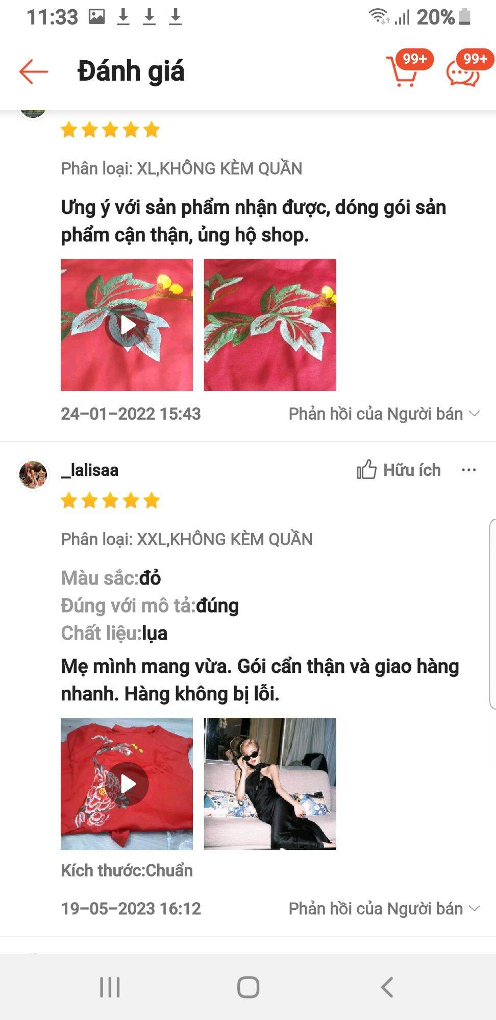 áo dài đỏ thêu chất lụa tây thi cao cấp kèm quần