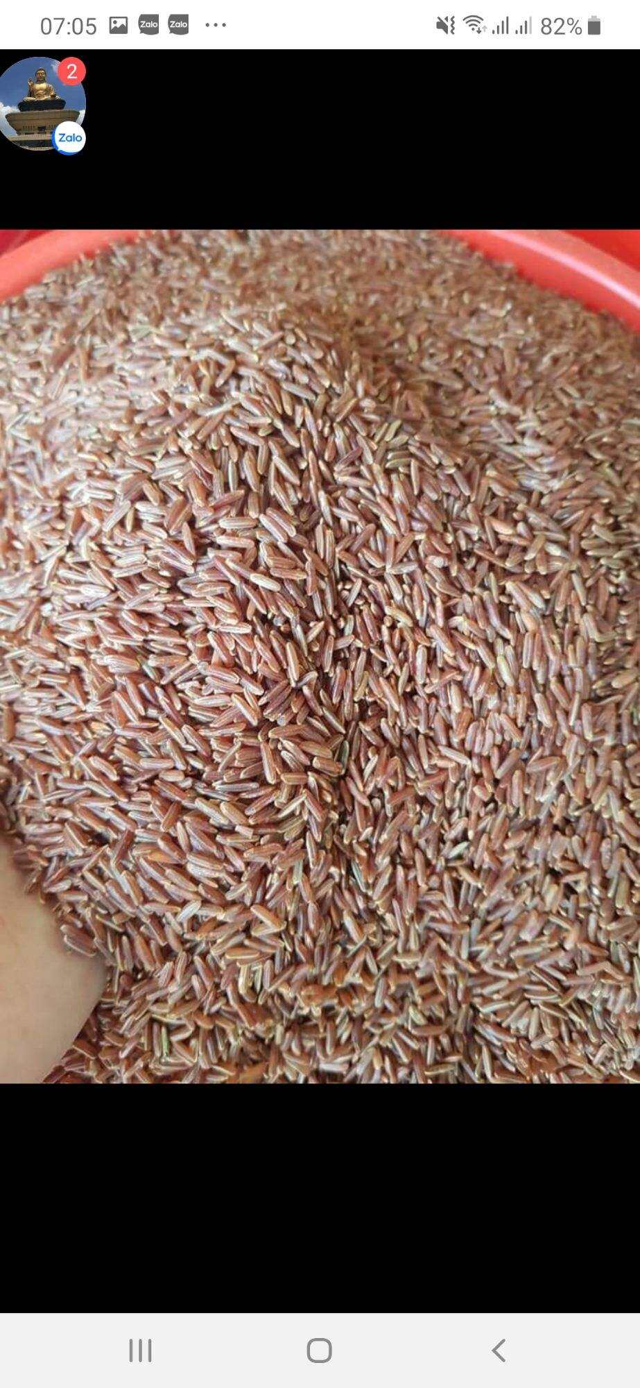 1kg gạo lứt huyết rồng hữu cơ