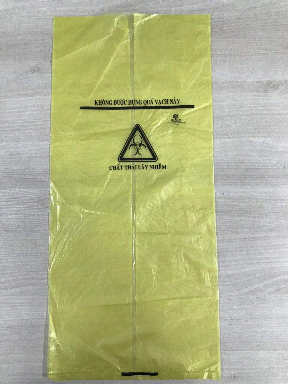 Túi đựng rác y tế thùng 12 lít ( 1 kg, size 55x60)