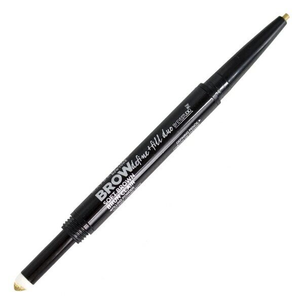 [HCM]Chì kẻ chân mày 2 đầu Maybelline Brow define + fill duo (nâu sáng)