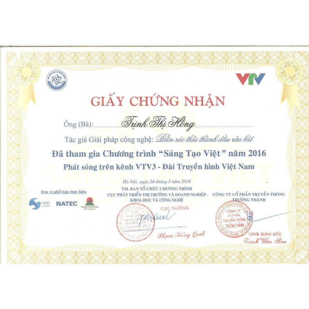 Nước giặc Minh Hồng chai 2 L