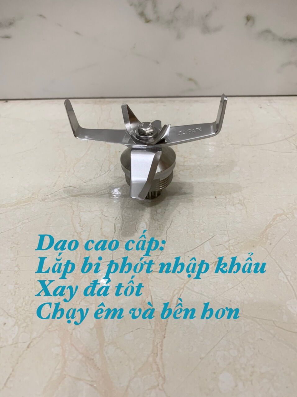 Bộ lưỡi dao 6 lưỡi cao cấp máy xay sinh tố công nghiệp Seoul Kingblender Bigsun