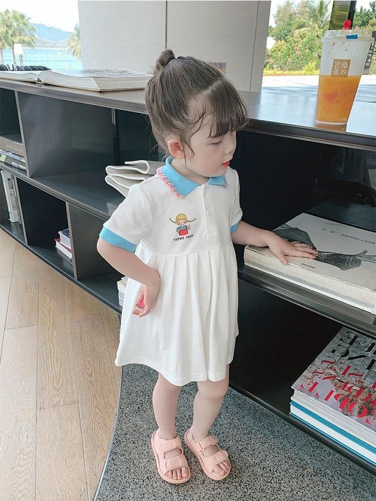 SET VÁY POLO CHO BÉ GÁI TỪ 10 - 25KG