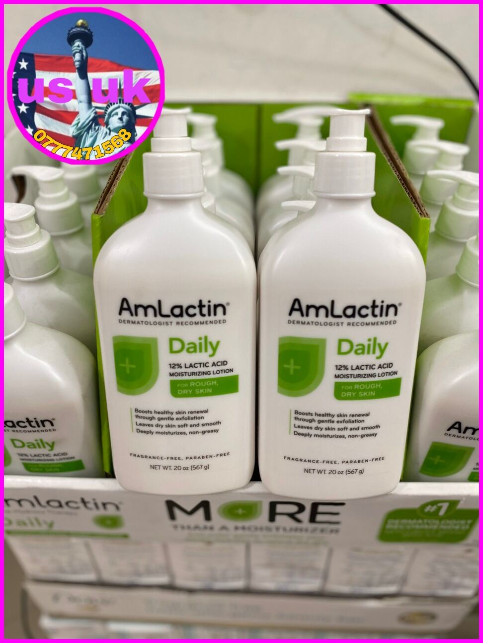 DƯỠNG THỂ HỖ TRỢ LỖ CHÂN LÔNG AMLACTIN DAILY BODY