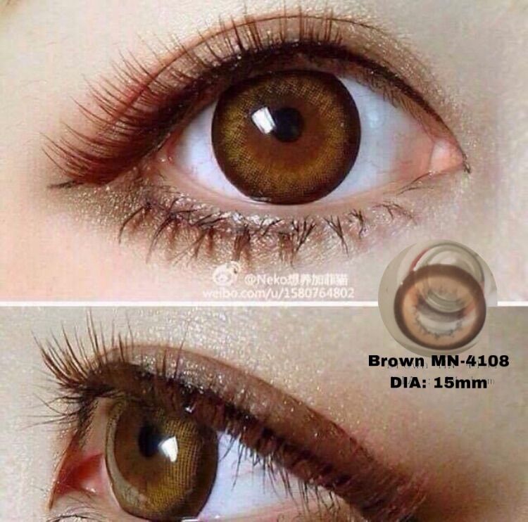 Lens Sona nâu mẫu 0 độ