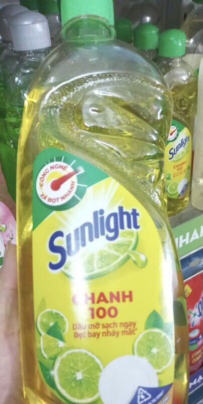 Nước rửa chén Sunlight Chanh 100 750ml