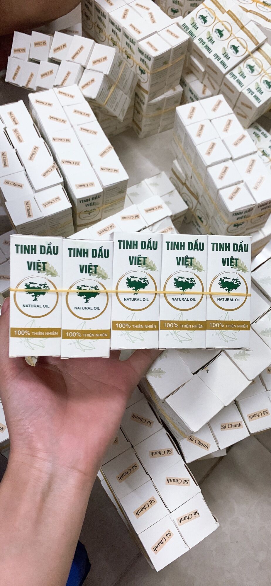tinh dầu sả chanh chai 10ml