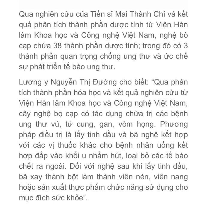 NGHỆ BỌ CẠP ( nghệ cực hiếm )