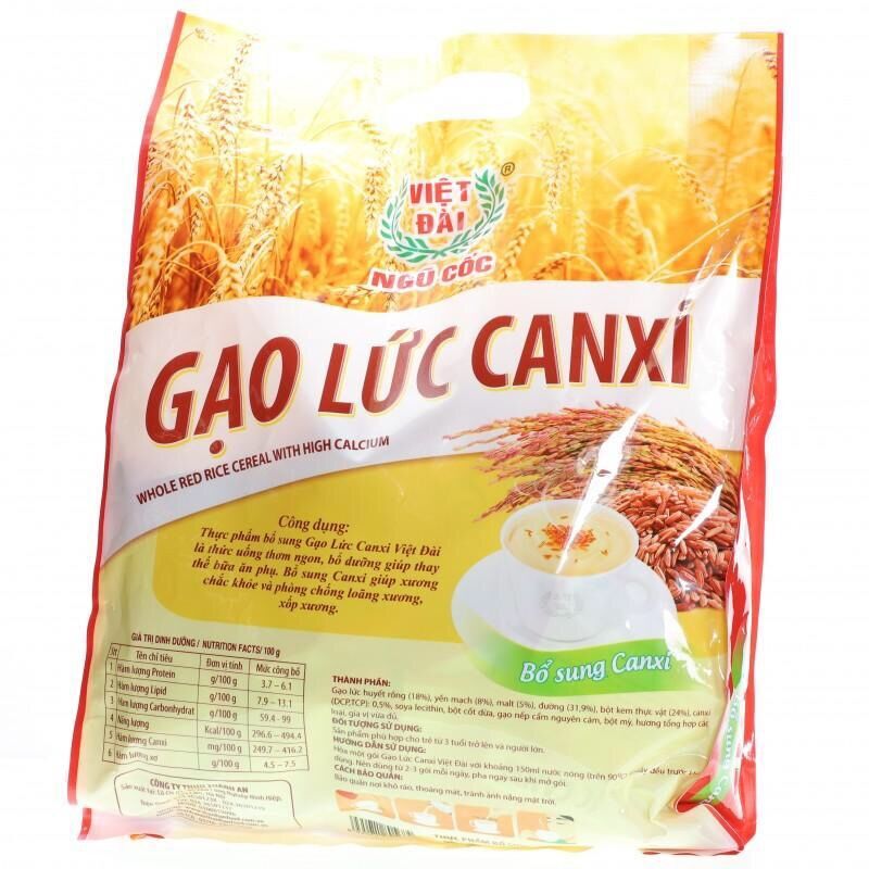 Ngũ Cốc Gạo Lức Canxi Việt Đài 600G