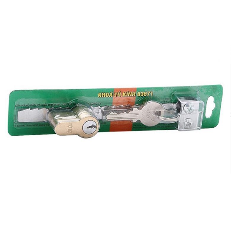 Ổ khóa tủ kính cửa lùa Việt Tiệp 03671