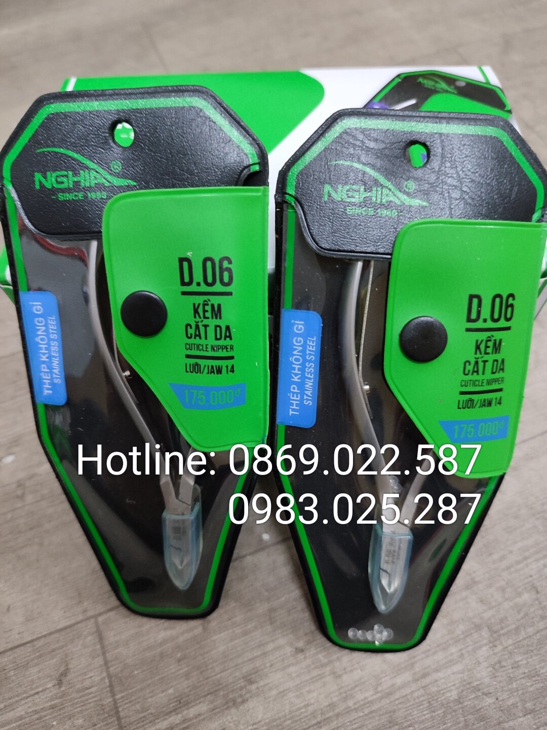 Kềm nghĩa cắt da inox d06 mũi 14, kìm nghĩa nhặt da inox d06 mũi 14, kìm nghĩa inox d06