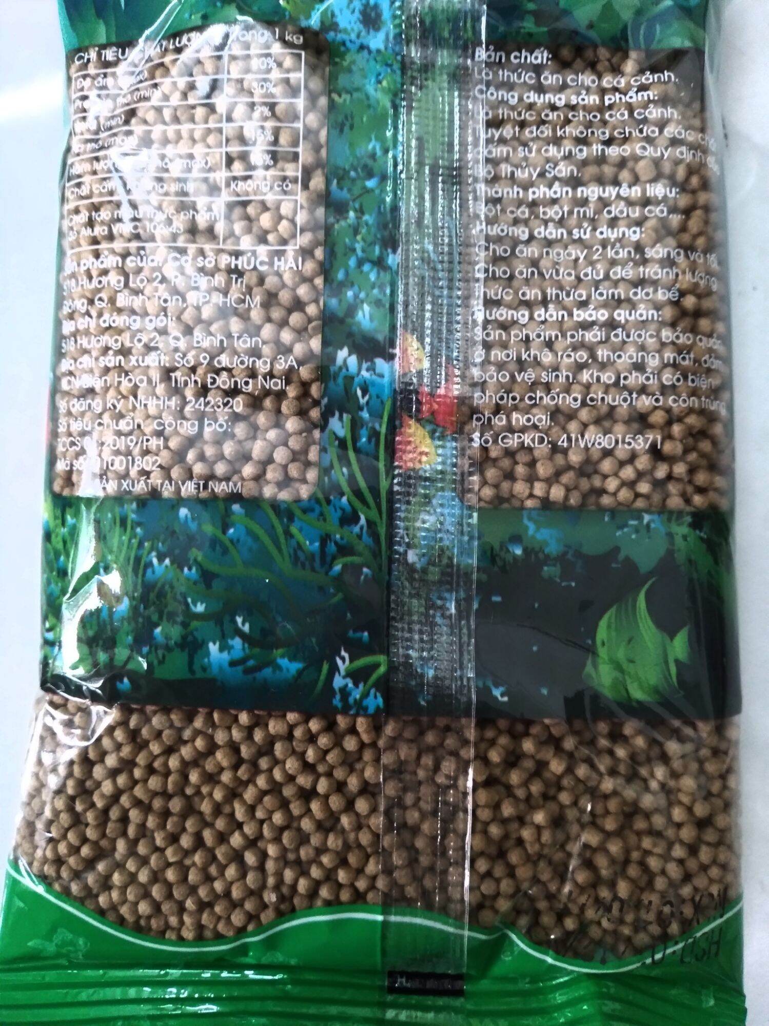 Thức ăn cho các loại cá kiểng Shanghai  ( loại hạt)(100g)