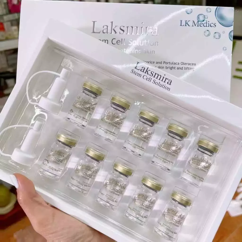 Tế bào gốc dưỡng căng bóng da Laksmira Stem Cell Solution Hàn Quốc