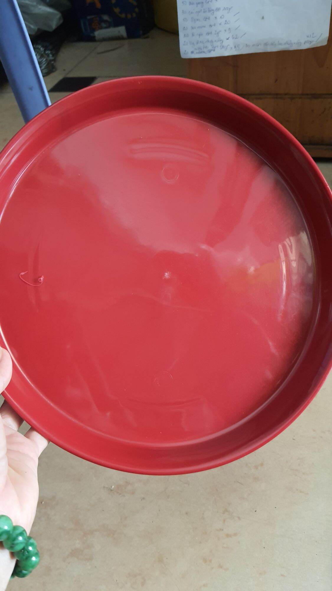 dĩa lót chậu trồng cây đk 26cm