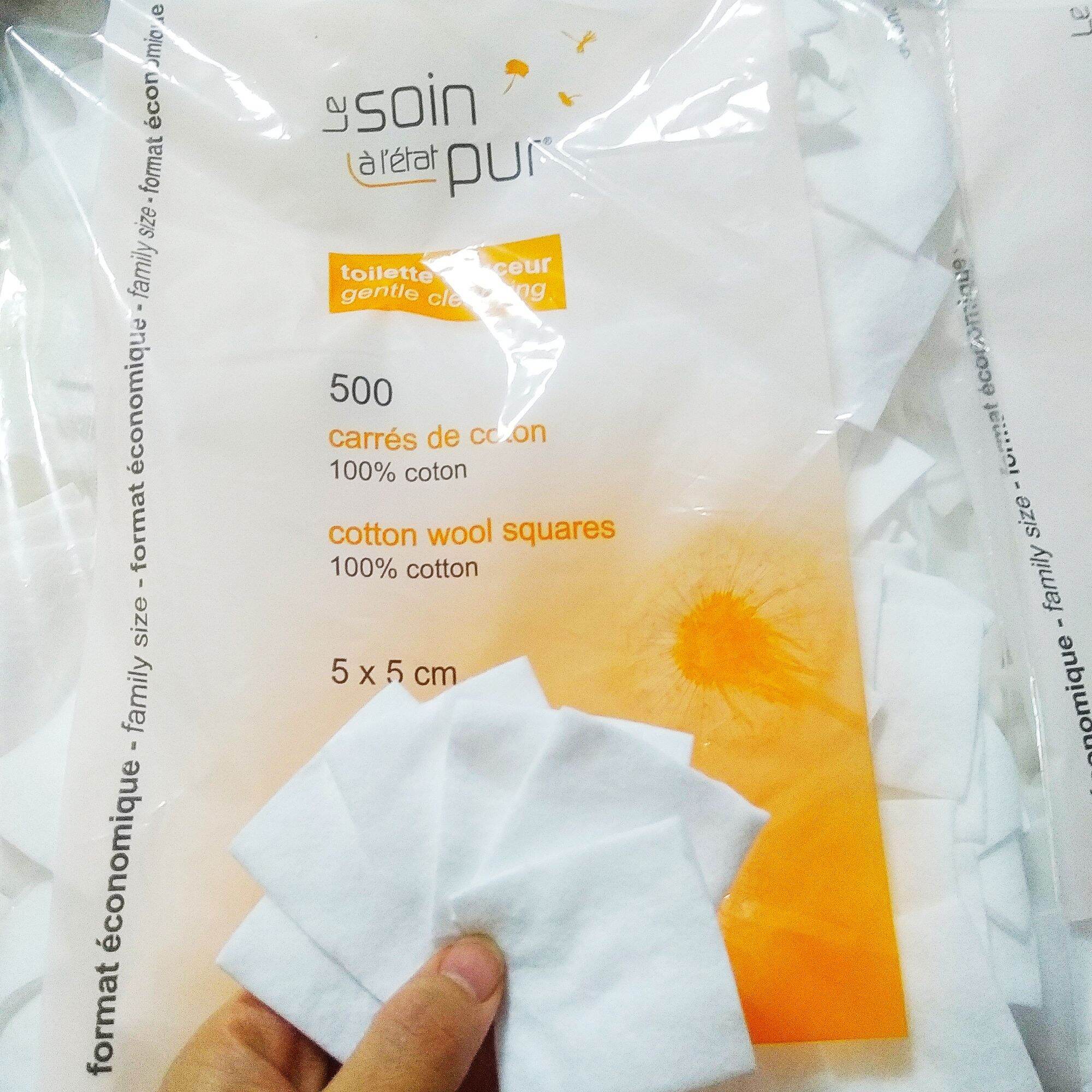 Bông tẩy trang Tetra 500 miếng